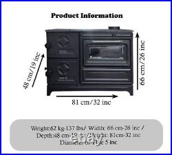 Wood stove, cooker stove, oven stove, wood burning stove, cast iron stove Wood stove, cooker stove, oven stove, wood burning stove, cast iron stove
