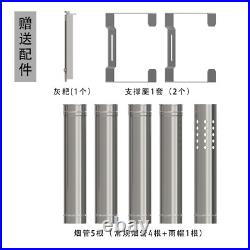 Wood stove, stainless steel camping tent stove, portable wood burning stove