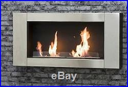 Woodburning bioethanol Long on the wall power 3,5 Kwithh without stove pipe