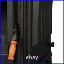 Woody Cast Stove with Oven, Wood Burning Stove, 44,382 BTU, 324 lbs Woody Cast Stove with Oven, Wood Burning Stove, 44,382 BTU, 324 lbs