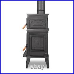 Woody Cast Stove with Oven, Wood Burning Stove, 44,382 BTU, 324 lbs Woody Cast Stove with Oven, Wood Burning Stove, 44,382 BTU, 324 lbs