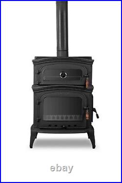 Woody Cast Stove with Stove, Wood Burning Stove, Cast Iron Stove, Tong Set Free