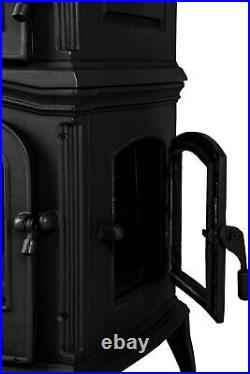 Woody Cast Stove with Stove, Wood Burning Stove, Cast Iron Stove, Tong Set Free