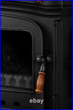 Woody Cast Stove with Stove, Wood Burning Stove, Cast Iron Stove, Tong Set Free