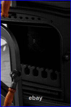 Woody Cast Stove with Stove, Wood Burning Stove, Cast Iron Stove, Tong Set Free