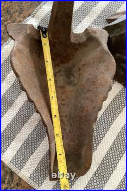 X Large Antique Wood Burning Stove Tub Feet Set 4 Gothic Gargoyle Lion 4.5 lb ea