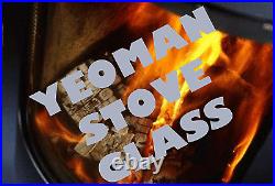 Yeoman Replacement Stove Glass New Devon, Excel, Country Shaped All Models